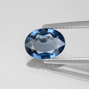 1,22 ctw natürlicher blauer Spinell, Oval Schliff, VS