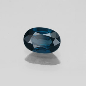 1,14 ctw natürlicher blauer Spinell, Oval Schliff, VS-SI