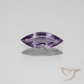 0.81ct Natürlicher Mittelviolett Spinell, Marquise, VVS-VS, Photo A