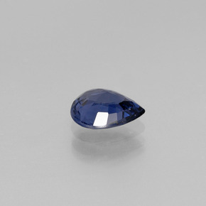 1,04 ctw natürlicher blauer Spinell, Birnenform, VVS-VS