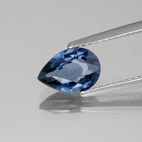 1,19 ctw natürlicher blauer Spinell, Birnenform, VS