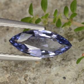 0,86 ctw natürlicher violetter Spinell, Marquise, VS-SI
