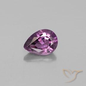 1.00ct Natürlicher Mittel-Helllila Spinell, Birnenform, VS