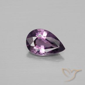 1.12ct Natürlicher Mittelviolett Spinell, Birnenform, VS, Photo A