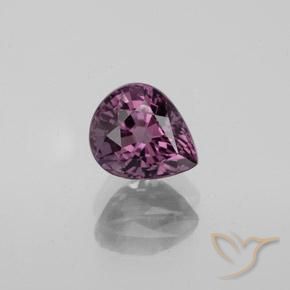 1.06ct Natürlicher dunkellila Spinell, Birnenform, VVS-VS