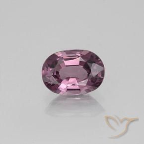0.91ct Natürlicher Mittel-Dunkelviolett Spinell, Oval, VVS, Photo A