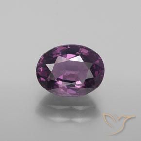 1.56ct Natürlicher tieflila Spinell, Oval, VS
