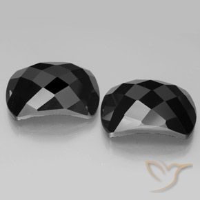 27.19 ct natürliche Schwarz Spinell-Edelsteine, Fantasie, Lichtundurchlässig