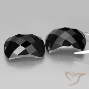 27.19 ct natürliche Schwarz Spinell-Edelsteine, Fantasie, Lichtundurchlässig