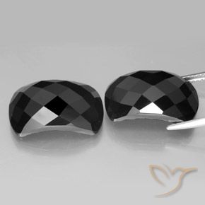 21.45 ct natürliche Schwarz Spinell-Edelsteine, Fantasie, Lichtundurchlässig