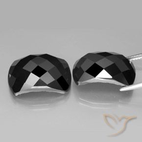 27.03 ct natürliche Schwarz Spinell-Edelsteine, Fantasie, Lichtundurchlässig