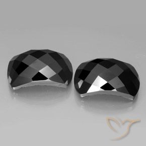 26.18 ct natürliche Schwarz Spinell-Edelsteine, Fantasie, Lichtundurchlässig