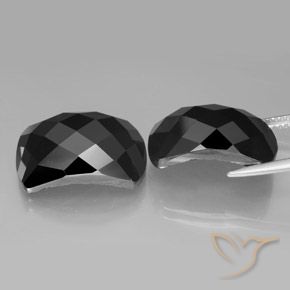 26.18 ct natürliche Schwarz Spinell-Edelsteine, Fantasie, Lichtundurchlässig