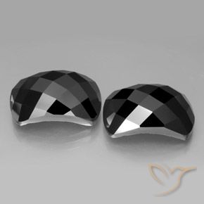 27.48 ct natürliche Schwarz Spinell-Edelsteine, Fantasie, Lichtundurchlässig