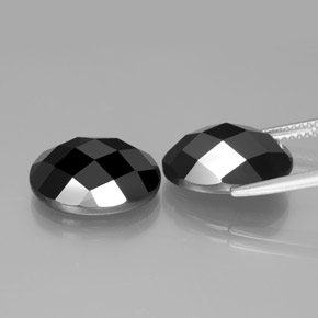 14.64 ct natürliche Schörl Spinell-Edelsteine, Oval Schliff, Lichtundurchlässig