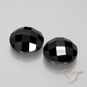 13.85 ct natürliche Schwarz Spinell-Edelsteine, Runden, Lichtundurchlässig