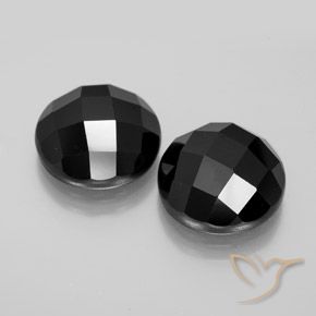 14.84 ct natürliche Schwarz Spinell-Edelsteine, Runden, Lichtundurchlässig