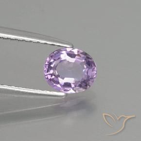 9,17 ctw natürlicher Mittelviolettes Rosa Spinell, Oval, VVS-VS
