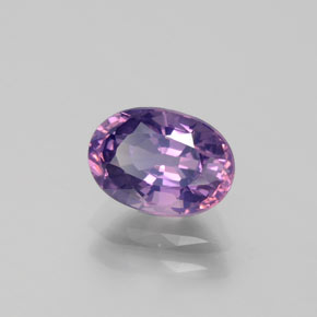 1,44 ctw natürlicher violetter Spinell, Oval Schliff, VS