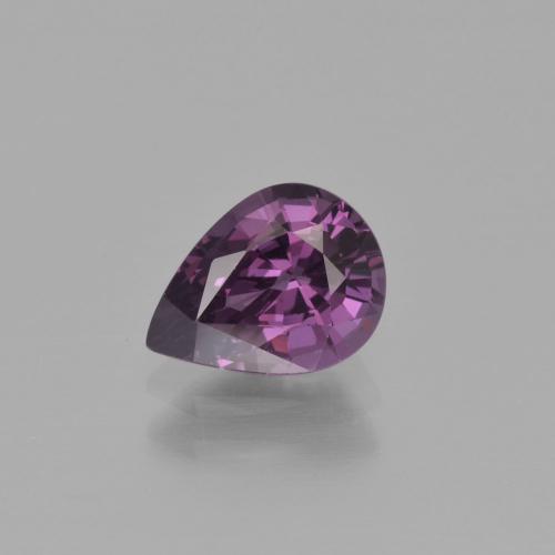 1,30 ctw natürlicher violetter Spinell, Birnenform, VVS-VS
