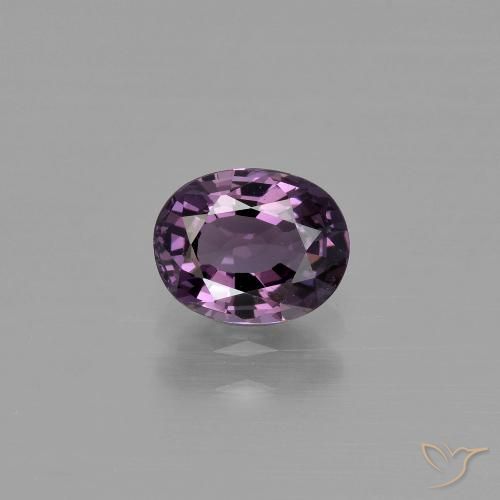 1.05ct Natürlicher tieflila Spinell, Oval, VVS