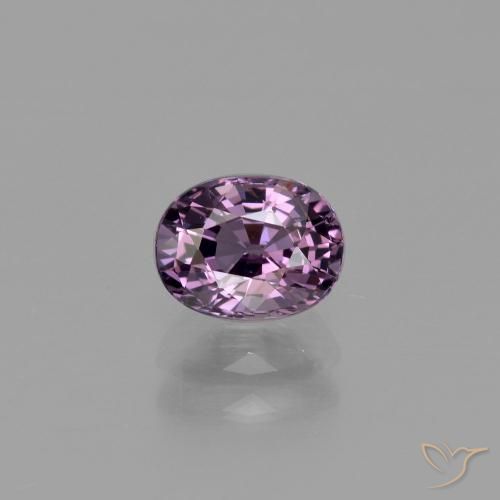 1.00ct Natürlicher Traube Lila Spinell, Oval, VS