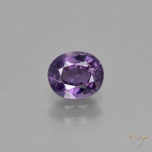 1.01ct Natürlicher Mittelviolett Spinell, Oval, VS