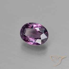 9,17 ctw natürlicher dunkellila Spinell, Oval, VVS
