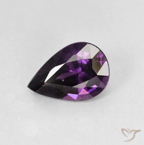 1.08ct Natürlicher Traube Lila Spinell, Birnenform, VS