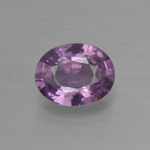 1,43 ctw natürlicher purpurfarbener Spinell, Oval Schliff, VS