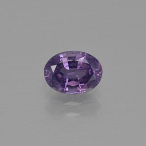1,05 ctw natürlicher violetter Spinell, Oval Schliff, VS