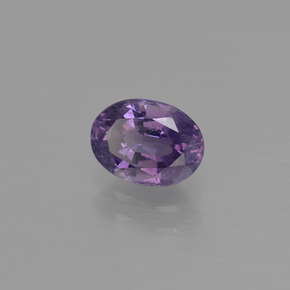 1,05 ctw natürlicher violetter Spinell, Oval Schliff, VS