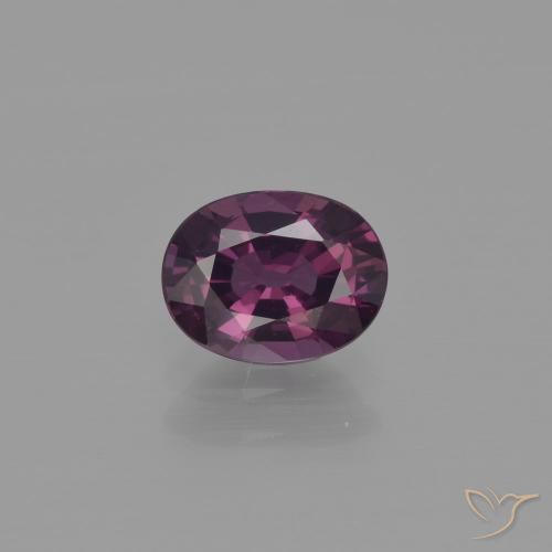 1.07ct Natürlicher Deep Plum Spinell, Oval, VVS