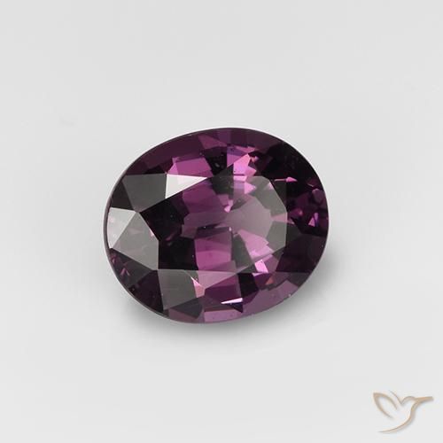 9,17 ctw natürlicher Himbeerrot Lila Spinell, Oval, VVS-VS