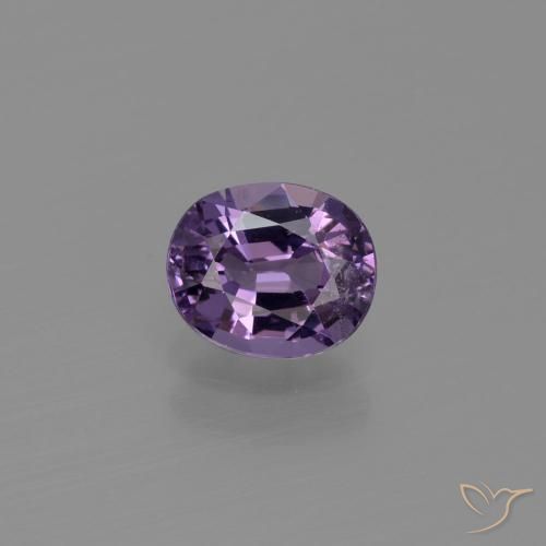 1.05ct Natürlicher tiefviolett Spinell, Oval, VS-SI