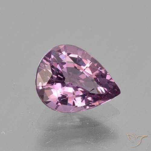 1.05ct Natürlicher gräulich-v Spinell, Birnenform, VS