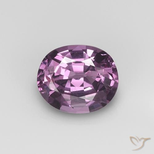 1.00ct Natürlicher tiefviolett Spinell, Oval, VS