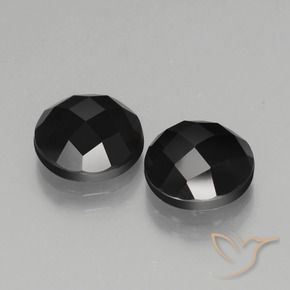 9.78 ct natürliche Schwarz Spinell-Edelsteine, Runden, Lichtundurchlässig