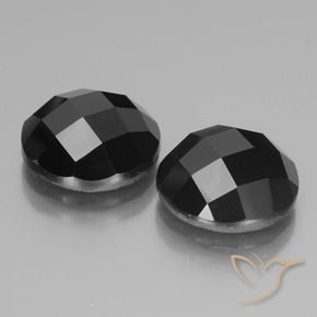 14.23 ct natürliche Schwarz Spinell-Edelsteine, Runden, Lichtundurchlässig