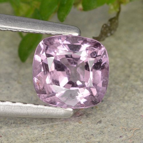 0.95ct Natürlicher Tiefer Lavendel Spinell, Kissen, VS, Photo A