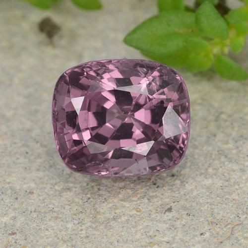 1.52ct Natürlicher Dunkler Sangria Spinell, Kissen, VVS-VS