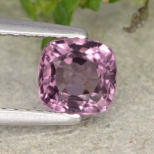 1.04ct Natürlicher helllila- Spinell, Kissen, VVS-VS