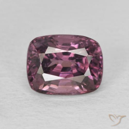 1.89ct Natürlicher Tiefviolettes Rot Spinell, Kissen, VVS-VS