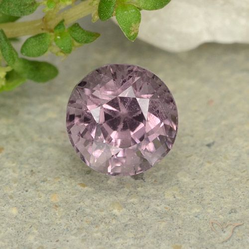 0.76ct Natürlicher Mittelviolett Spinell, Runden, VS, Photo A
