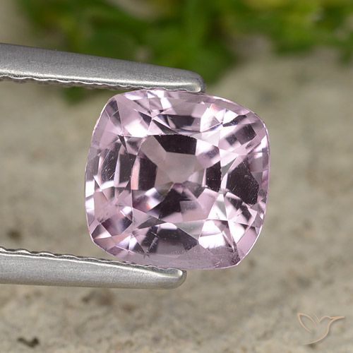 1.51ct Natürlicher Hellrosa-Lila Spinell, Kissen, VVS-VS