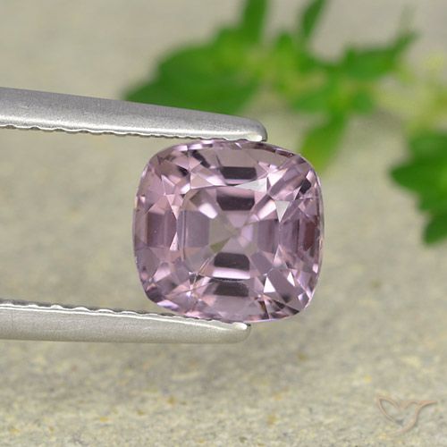 1.56ct Natürlicher Helles Grauviolett Spinell, Kissen, VVS