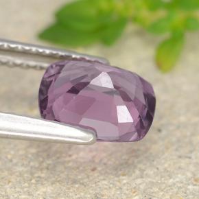 1,41 ctw natürlicher purpurfarbener Spinell, Kissenschliff, VVS