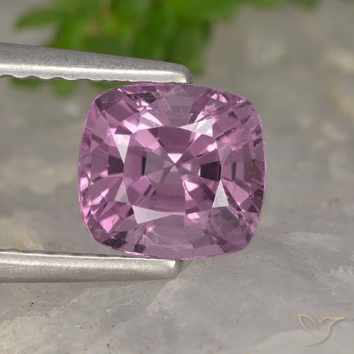 1.25ct Natürlicher Mittelviolett Spinell, Kissen, VVS