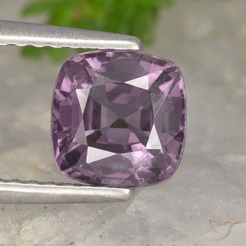1.43ct Natürlicher Mittelviolett Spinell, Kissen, VS