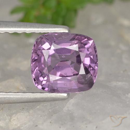 1.25ct Natürlicher helllila- Spinell, Kissen, VVS-VS